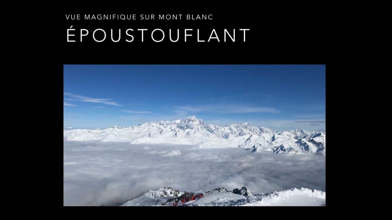 Le Refuge Du Montagnard, Arc 1950, Skis Aux Pieds, Spa Les Arcs  Exteriör bild